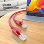 Vention Cable de Red RJ45 UTP IBERF Cat.6 1m Rojo
